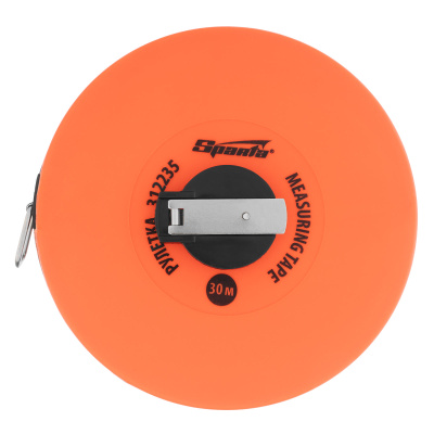 Рулетка геодезическая, 30 м х 12,5 мм, лента ПВХ, закрытый круглый корпус Sparta по ценам производителя в Уфе с доставкой по всей России