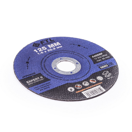 Круг отрезной по металлу FTL Expert II 125 х 1,6 х 22,2 мм A46SBF по ценам производителя в Уфе с доставкой по всей России