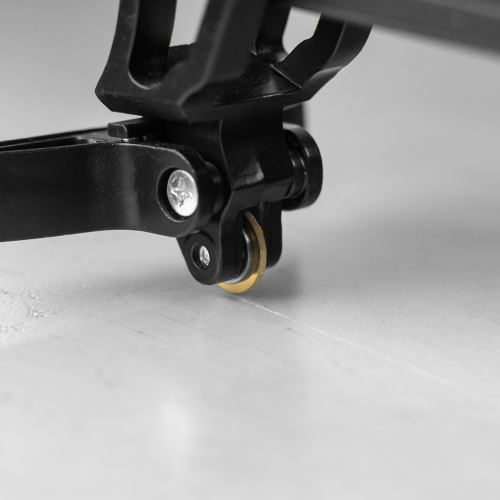 Плиткорез рельсовый 1000х16мм, каретка на подш., стальная станина, усил. рукоятка-пенал Denzel по ценам производителя в Уфе с доставкой по всей России