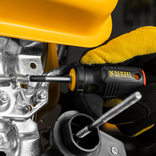 Набор отверток на полке, 8 шт., PH+SL, S2, 3к рукоятка Denzel по ценам производителя в Уфе с доставкой по всей России