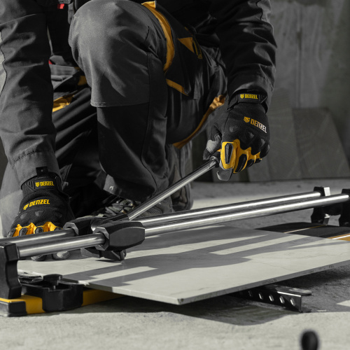 Плиткорез 800х14мм, цельнометал. напр., каретка на подш., стальная станина, рукоятка-пенал Denzel по ценам производителя в Уфе с доставкой по всей России