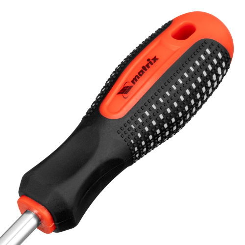 Отвертка Fusion, SL8 х 150 мм, CrV, трехкомпонентная рукоятка "Anti slip" Matrix по ценам производителя в Уфе с доставкой по всей России