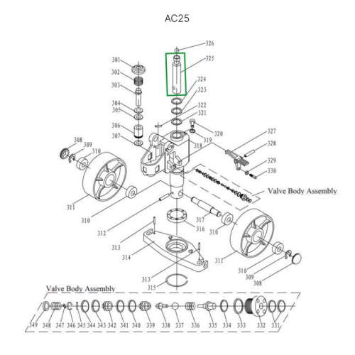 Шток гидроцилиндра для гидравлических тележек JC20 по ценам производителя в Уфе с доставкой по всей России