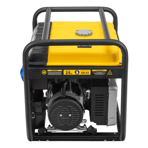 Генератор бензиновый PS 70 EA, 7.0 кВт, 230 В, 25 л, коннектор автоматики, электростартер Denzel по ценам производителя в Уфе с доставкой по всей России