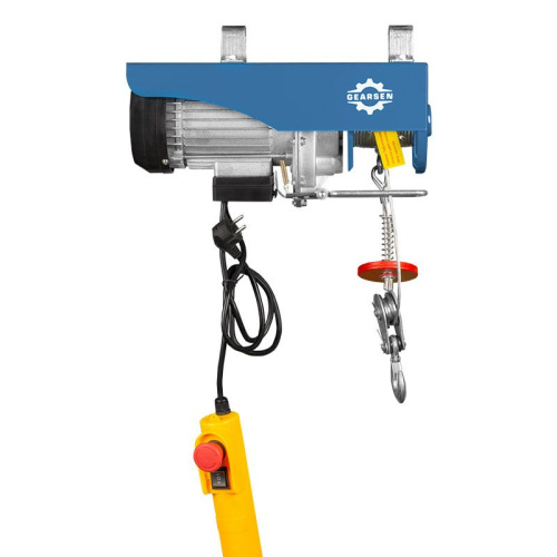 Таль электрическая мини стационарная GEARSEN PA 220В, 500/1000кг, 20/10м по ценам производителя в Уфе с доставкой по всей России