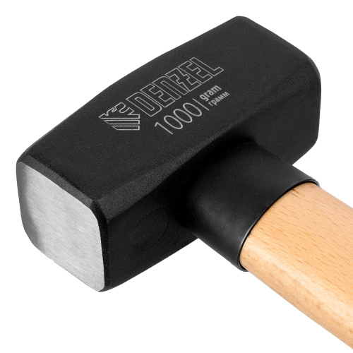 Кувалда, 1000 г, кованая головка, буковая рукоятка Denzel по ценам производителя в Уфе с доставкой по всей России