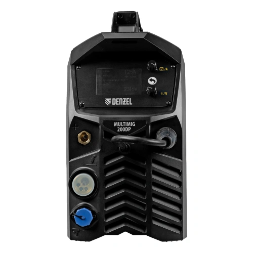 Аппарат инвертор. полуавтомат. сварки MultiMIG-200DP Synergy Double Pulse, 200 А, ПВ 80% Denzel по ценам производителя в Уфе с доставкой по всей России