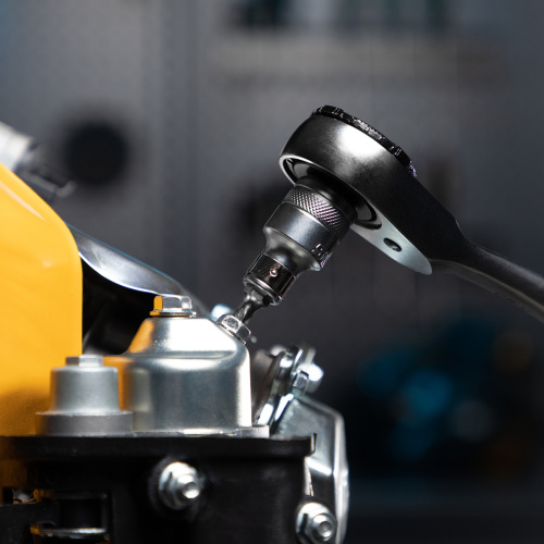 Набор торцевых головок, трещотка 120 зубьев, 1/2", 1/4", CrV, 41 предмет Gross по ценам производителя в Уфе с доставкой по всей России