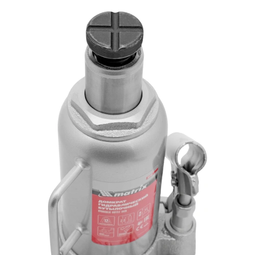 Домкрат гидравлический бутылочный, 12 т, h подъема 230-465 мм Matrix купить в Москве с доставкой по всей России | ProtosMarket.ru