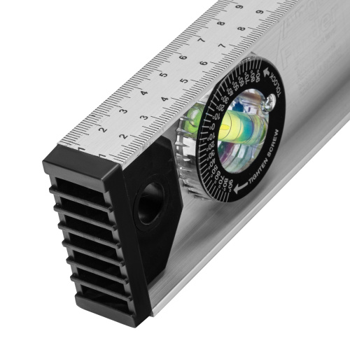 Уровень алюминиевый "Рельс", 2000 мм, 3 глазка (1 поворотный) Matrix по ценам производителя в Уфе с доставкой по всей России