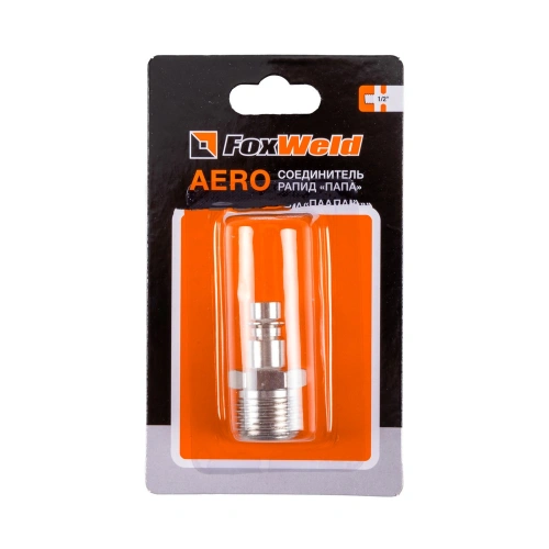 Соединитель Rapid M "Папа" - внешняя резьба 1/2" AERO по ценам производителя в Уфе с доставкой по всей России