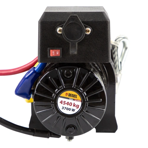 Лебедка автомобильная электрическая LB-4000, 4.5 т, 3.7 кВт, 12 В Denzel по ценам производителя в Уфе с доставкой по всей России