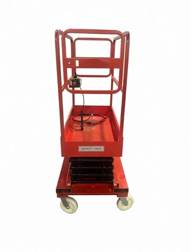 Подъемник ножничный самоходный 240 кг 4/6 м TOR GTJZ DC аккумуляторный по ценам производителя в Уфе с доставкой по всей России