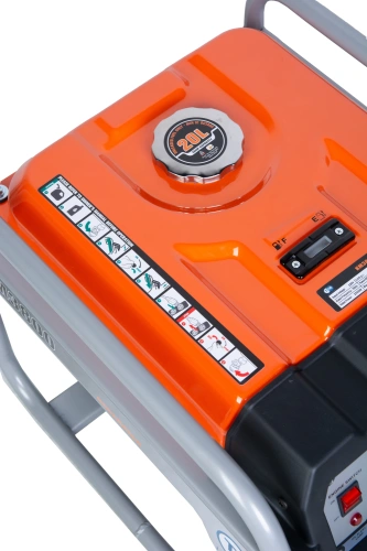 Генератор бензиновый 2,5 кВт 220В 16 л с ручным запуском TOR KM3800H по ценам производителя в Уфе с доставкой по всей России