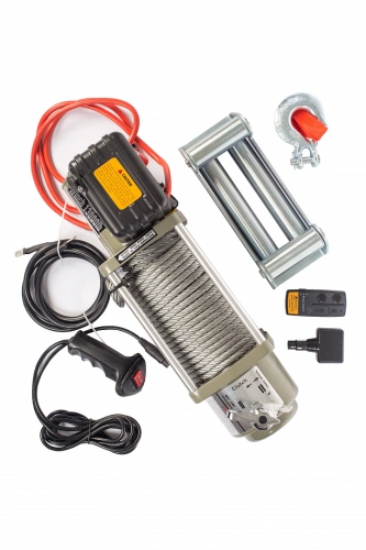 Лебедка автомобильная электрическая 7620кг  28м 24В TOR SEC16800 по ценам производителя в Уфе с доставкой по всей России