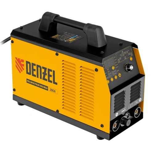 Аппарат инвертор. аргонодуговой сварки ITIG-200 DС Pulse Cold Weld, 200 А, ПВ 60% Denzel по ценам производителя в Уфе с доставкой по всей России