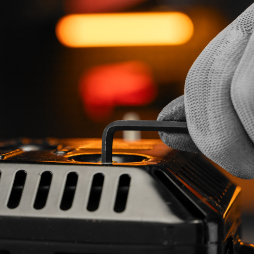 Набор ключей имбусовых HEX, 1.5-10 мм, CrV, 10 шт, оксидированные, на кольце Sparta по ценам производителя в Уфе с доставкой по всей России