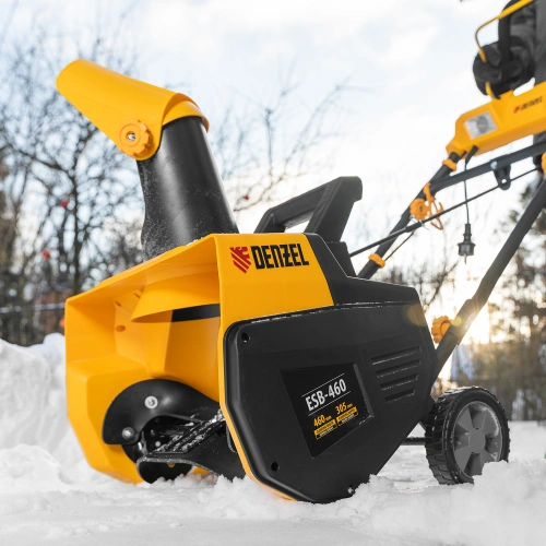 Электрическая снегоуборочная машина ESB-460, 2 кВт Denzel по ценам производителя в Уфе с доставкой по всей России