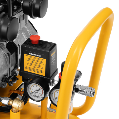 Компрессор безмасляный, малошумный DLS 2200/50, 2200 Вт, 2x1100, 50 л, 380 л/мин Denzel по ценам производителя в Уфе с доставкой по всей России