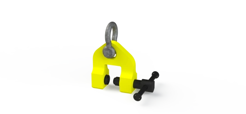 Захват струбцинный вертикальный ZSV (г/п 1,5 т, лист 0-35мм) по ценам производителя в Уфе с доставкой по всей России