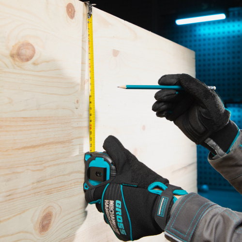 Рулетка Experte,3 м x 19 мм,двухкомпонентный корпус,магнит,двухсторонняя разметка,нейлон Gross по ценам производителя в Уфе с доставкой по всей России