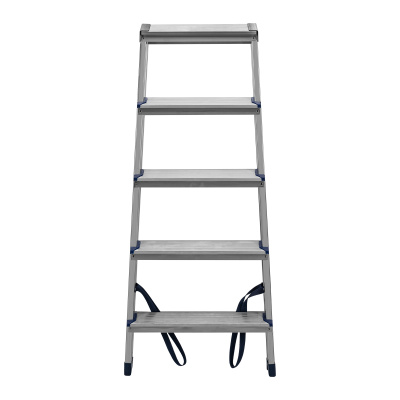 Стремянка двусторонняя 5 ступеней, алюминиевая, Сибртех по ценам производителя в Уфе с доставкой по всей России