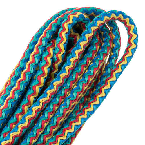 Шнур вязаный полипропиленовый с серд."Радуга", 8 мм, L 20 м, Сибртех по ценам производителя в Уфе с доставкой по всей России