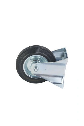 Колесо неповоротное усиленное резина FRC 63 160 мм по ценам производителя в Уфе с доставкой по всей России