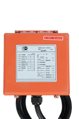 Комплект радиоуправления TOR F24-6D (380В, 6 кнопок, двухскоростной) по ценам производителя в Уфе с доставкой по всей России