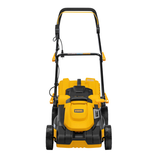 Газонокосилка электрическая GM-1800, 1800 Вт, шир. 38 см, 6 уров., травосб. 40 л. Denzel по ценам производителя в Уфе с доставкой по всей России