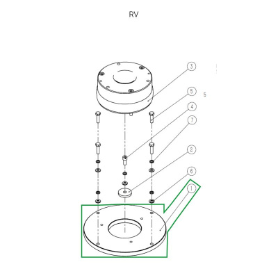 Электромагнитный тормоз для ричтрака RV (24V) по ценам производителя в Уфе с доставкой по всей России