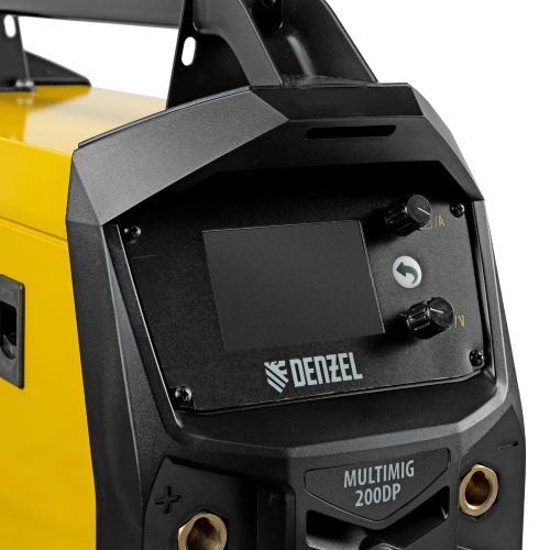 Аппарат инвертор. полуавтомат. сварки MultiMIG-200DP Synergy Double Pulse, 200 А, ПВ 80% Denzel по ценам производителя в Уфе с доставкой по всей России