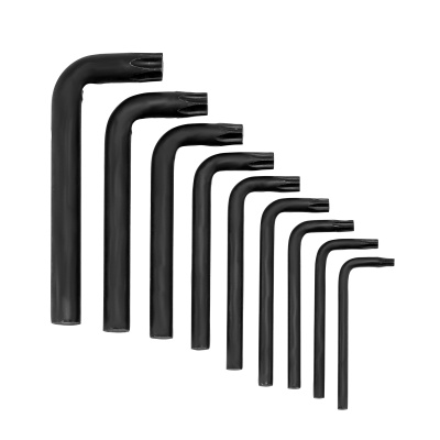Набор ключей имбусовых Torx 9 шт: T10, 15, 20, 25, 27, 30, 40, 45, 50, оксидированные, на кольце Sparta по ценам производителя в Уфе с доставкой по всей России