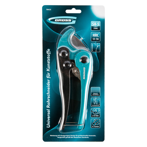 Ножницы для резки изделий из ПВХ, универсальные, D-32 мм Gross по ценам производителя в Уфе с доставкой по всей России