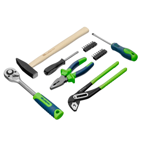 Набор инструментов, 1/2", 1/4", пластиковый кейс 76 предметов Сибртех по ценам производителя в Уфе с доставкой по всей России