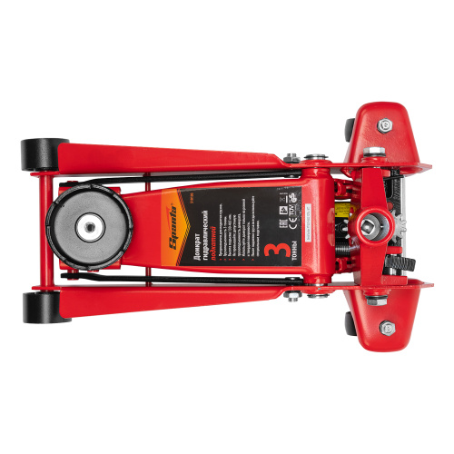 Домкрат гидравлический подкатной, 3 т, h подъема 130-465 мм Sparta по ценам производителя в Уфе с доставкой по всей России