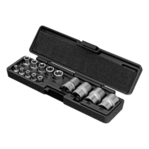 Набор головок Torx , 14 предметов, 1/4, 3/8, 1/2 Stels по ценам производителя в Уфе с доставкой по всей России