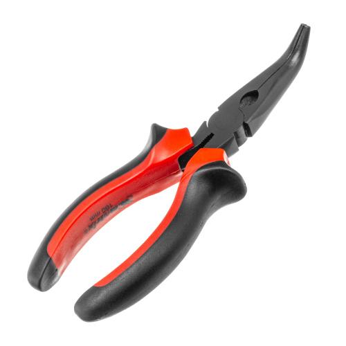 Длинногубцы изогнутые Black Nickel, 160 мм, двухкомпонентные рукоятки Matrix по ценам производителя в Уфе с доставкой по всей России