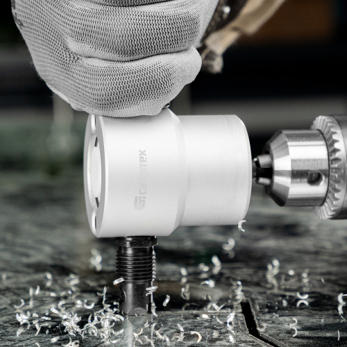 Насадка на дрель для резки листового металла до 1.8 мм Сибртех по ценам производителя в Уфе с доставкой по всей России