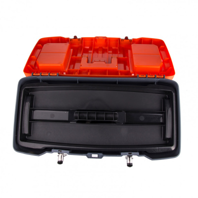 Ящик для инструмента с металлическими замками 22", 28 х 23 см, 5 х 56 см Stels по ценам производителя в Уфе с доставкой по всей России