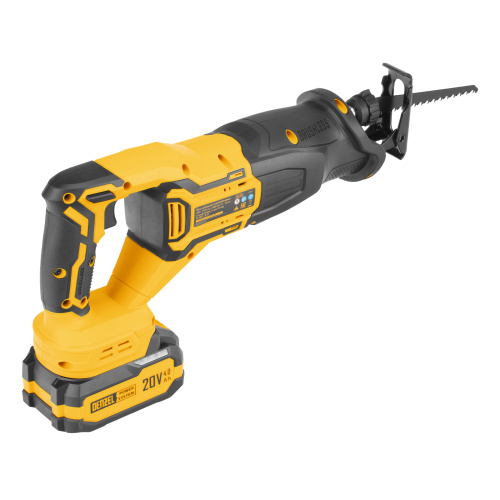 Пила сабельная аккумуляторная бесщет. RS-250, Li-Ion, 20 В Denzel по ценам производителя в Уфе с доставкой по всей России