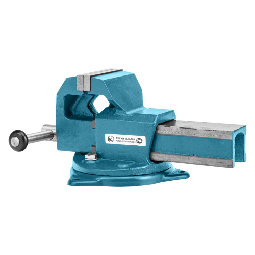 Тиски слесарные, 100 мм, поворотные (Глазов) по ценам производителя в Уфе с доставкой по всей России