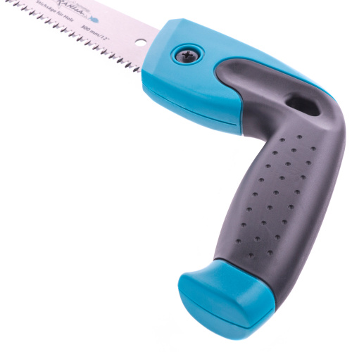 Ножовка по дереву Piranha, выкружная, 300 мм/12", 11-12 TPI, каленый зуб 3D, двухкомпонентная рукоятка Gross по ценам производителя в Уфе с доставкой по всей России