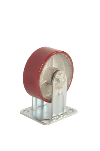 Колесо большегрузное неповоротное FCp 54 125 мм полиуретановое (N) по ценам производителя в Уфе с доставкой по всей России