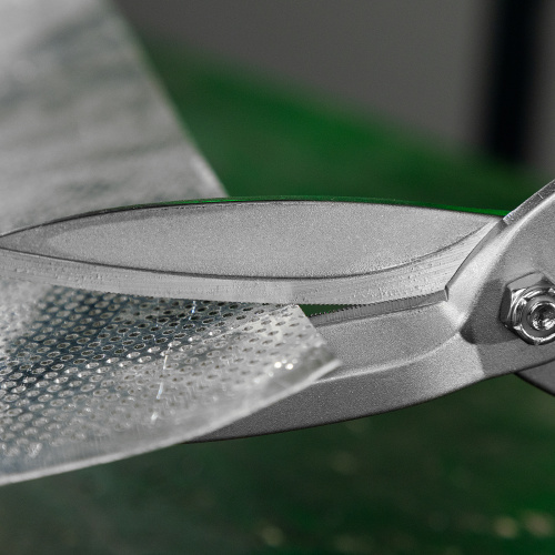 Ножницы по металлу, удлиненные, 285 мм, пряморежущие, двухкомпонентные обрезиненные рукоятки Сибртех по ценам производителя в Уфе с доставкой по всей России