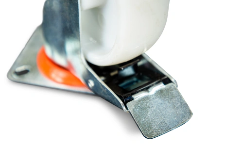 Колесо поворотное полипропилен SRCnb 55 125 мм с тормозом (N) по ценам производителя в Уфе с доставкой по всей России