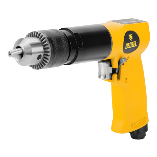 Пневматическая дрель PD500, 500 об/мин, 114 л/мин, 13 мм Denzel по ценам производителя в Уфе с доставкой по всей России