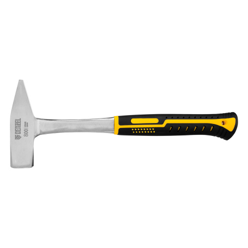 Молоток слесарный 800 г, цельнометаллический, двухкомпонентная рукоятка Denzel по ценам производителя в Уфе с доставкой по всей России