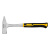 Молоток слесарный 800 г, цельнометаллический, двухкомпонентная рукоятка Denzel по ценам производителя в Уфе с доставкой по всей России
