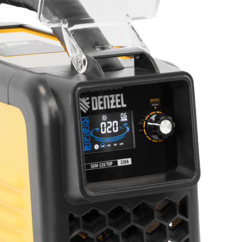 Аппарат инвертор. дуговой сварки SDM-220 Top, 220 А, ПВ 60% кейс Denzel по ценам производителя в Уфе с доставкой по всей России